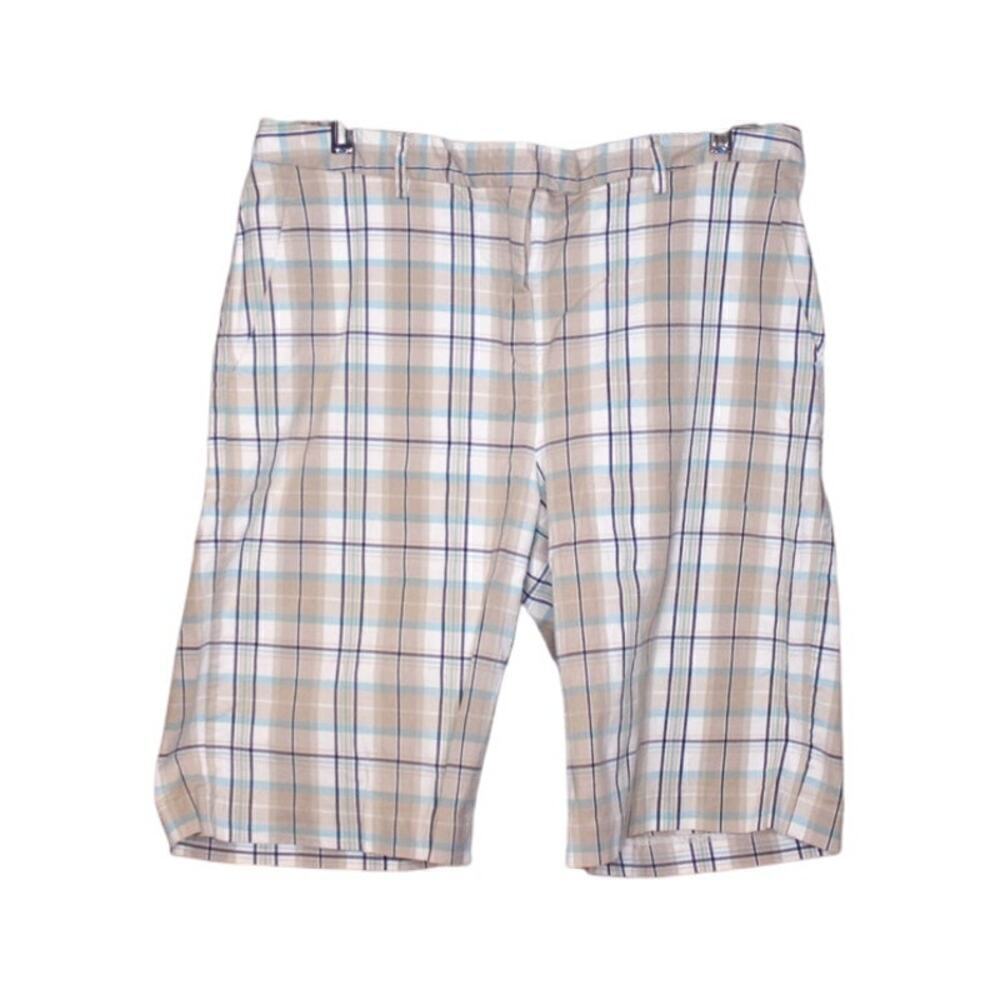 Lady Hagen Plaid Golf Shorts Knee Length Heritage Classic Preppy 12